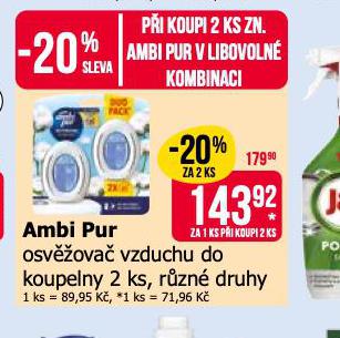 AMBIPUR OSV̎OVA VZDUCHU DO KOUPELNY