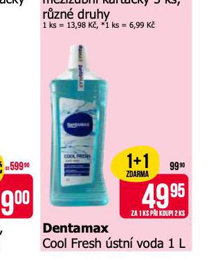 DENTAMAX COOL FRESH STN VODA