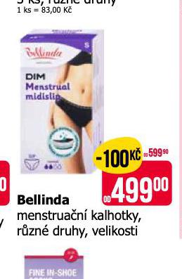 BELLINDA MENSTRUAN KALHOTKY