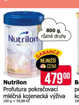 NUTRILON PROFUTURA POKRAOVAC MLN KOJENECK VݎIVA