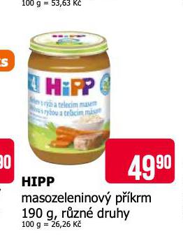 HIPP MASOZELENINOV PKRM