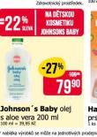 JOHNSONS BABY OLEJ