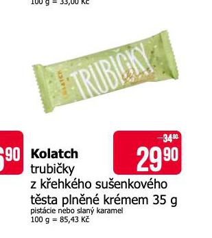 KOLATCH TRUBIKY Z KEHKHO SUENKOVHO TSTA PLNN KRMEM