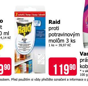 RAID PROTI POTRAVINOVM MOLM