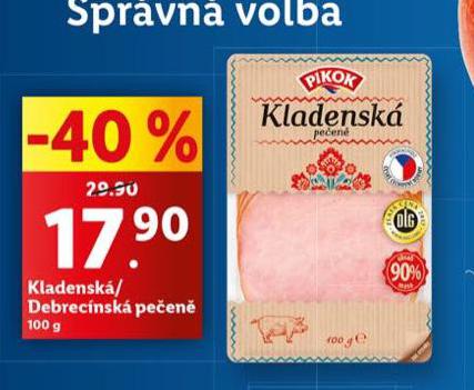 KLADENSK / DEBRECNSK PEEN