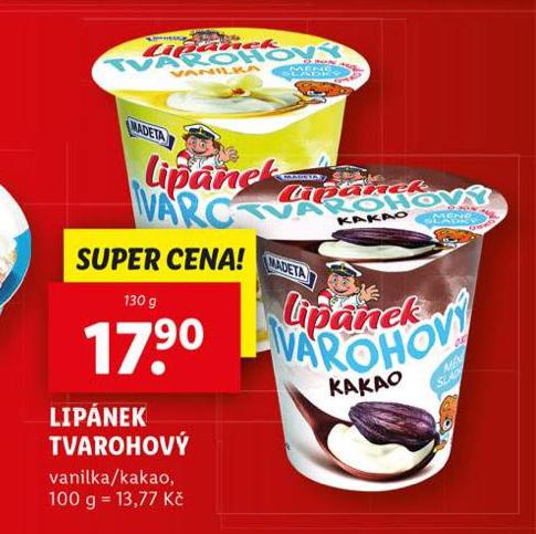 LIPNEK TVAROHOV