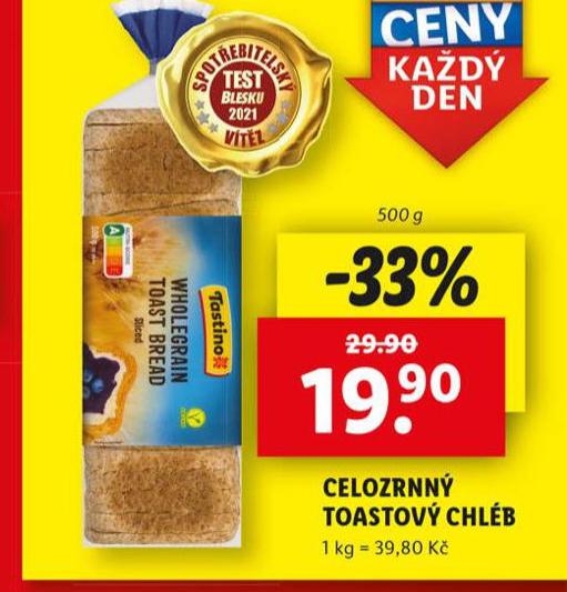 CELOZRNN TOASTOV CHLB