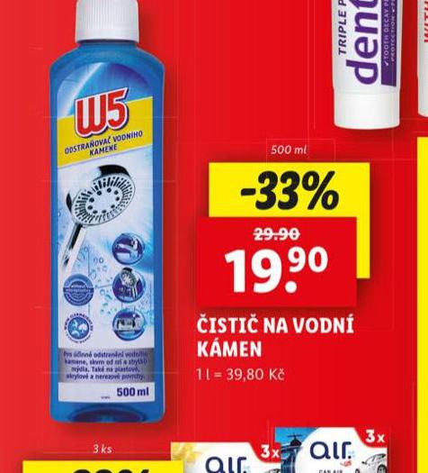 W5 ISTI NA VODN KMEN