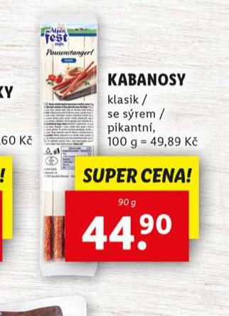 KABANOSY