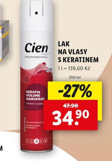 CIEN LAK NA VLASY