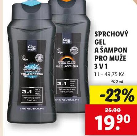 CIEN MEN SPRCHOV GEL