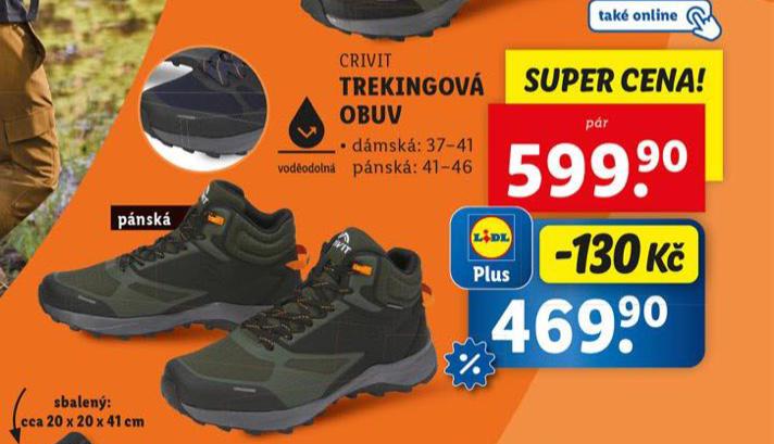 TREKINGOV OBUV
