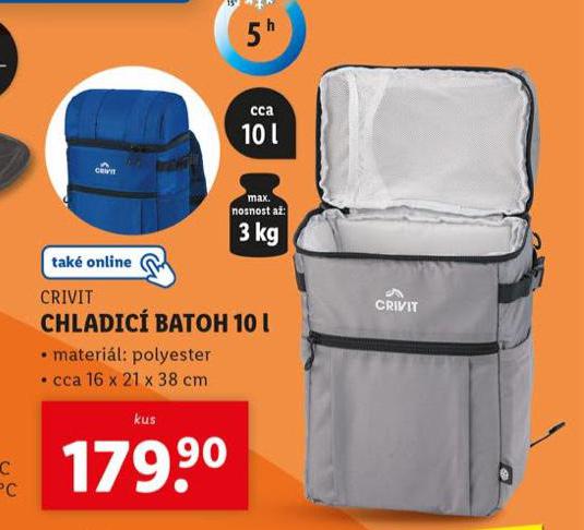 CHLADIC BATOH 10 L