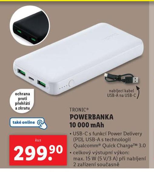 POWERBANKA 10000 mAh
