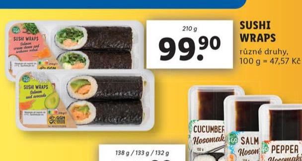 SUSHI WRAPS