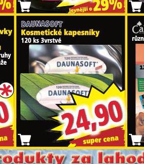 DAUNASOFT KOSMETICK KAPESNKY