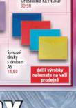 SPISOV DESKY S DRUKEM