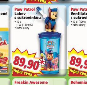 PAW PATROL LAHEV S CUKROVINKOU