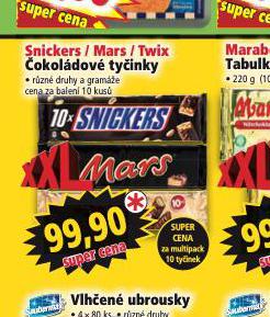 TWIX, SNICKERS, MARS