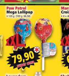 PAW PATROL MEGA LOLLIPOP