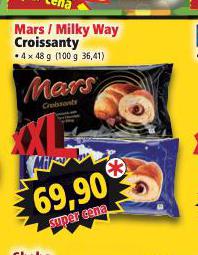 MARS, MILKY WAY CROISSANTY