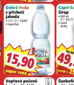 DOBR VODA S PCHUT JAHODA