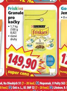 FRISKIES GRANULE PRO KOKY