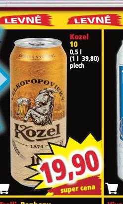 PIVO VELKOPOPOVICK KOZEL 10
