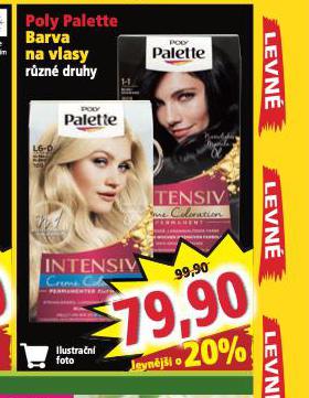 POLY PALETTE BARVA NA VLASY