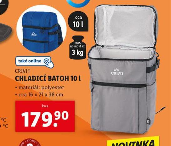 CHLADIC BATOH 10 L