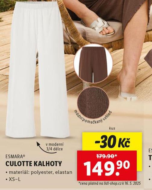 CULOTTE KALHOTY