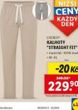 KALHOTY STRAIGHT FIT