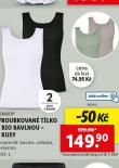 VROUBKOVAN TLKO S BIO BAVLNOU - 2 KUSY