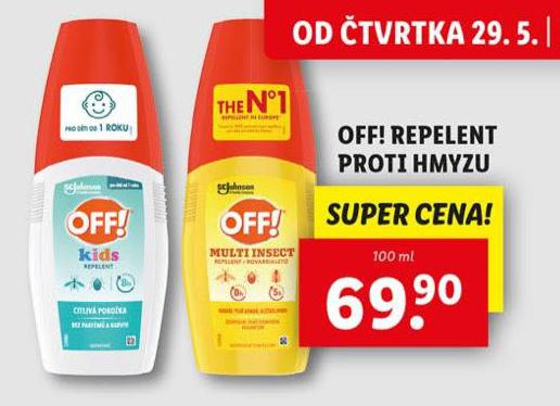 OFF! REPELENT PROTI HMYZU