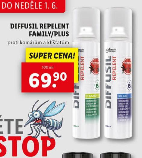 DIFFUSIL REPELENT FAMILY / PLUS