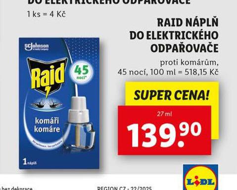 RAID NPL DO ELEKTRICKHO ODPAOVAE