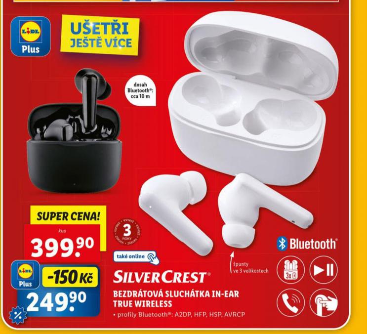 BEZDRTOV SLUCHTKA IN-EAR TRUE WIRELESS