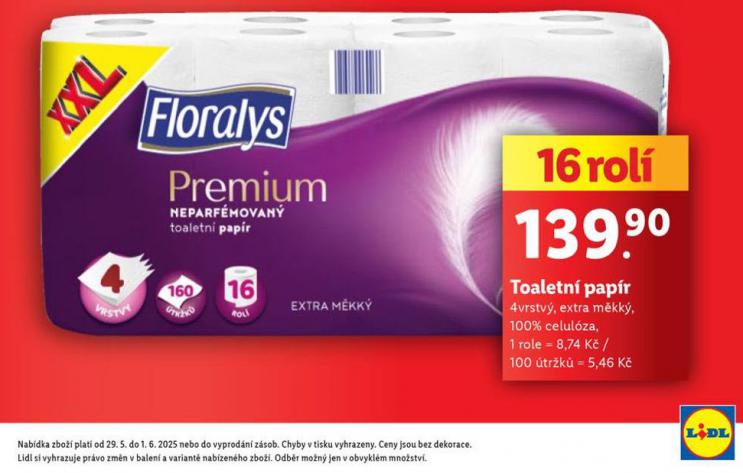FLORALYS TOALETN PAPR