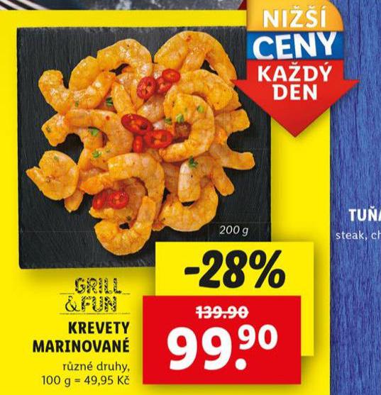 KREVETY MARINOVAN
