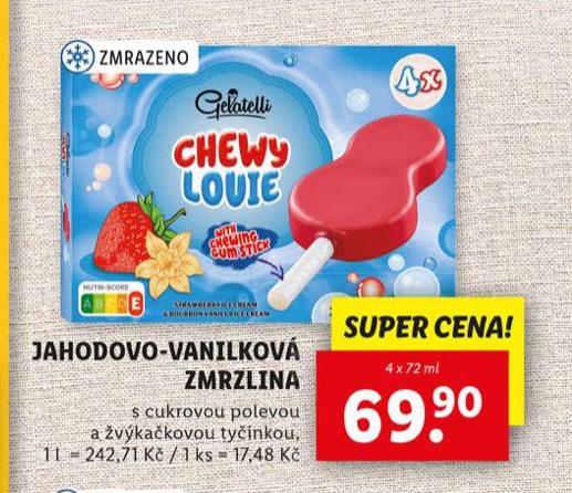 JAHODOVO-VANILKOV ZMRZLINA