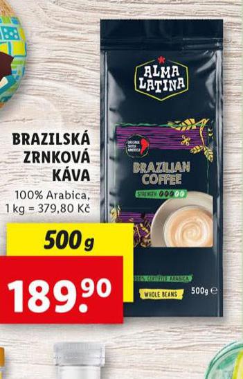 BRAZILSK ZRNKOV KVA