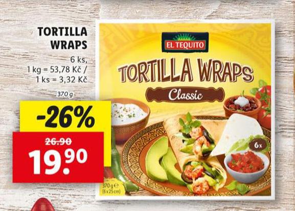 TORTILLA WRAPS