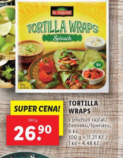 TORTILLA WRAPS