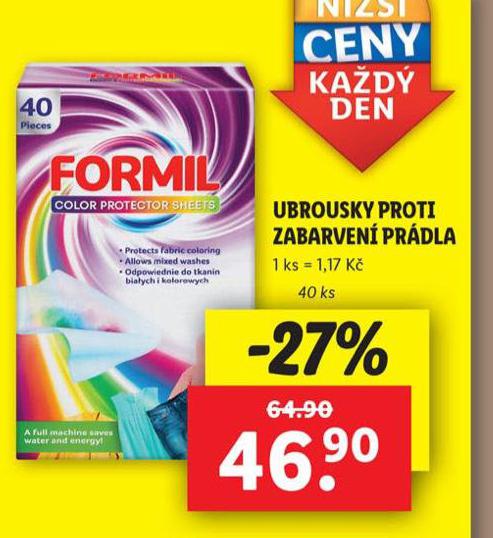 FORMIL UBROUSKY PROTI ZABARVEN PRDLA