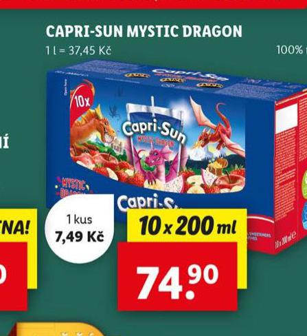 CAPRI SUN MYSTIC DRAGON