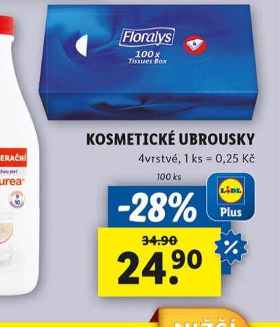 FLORALYS KOSMETICK UBROUSKY