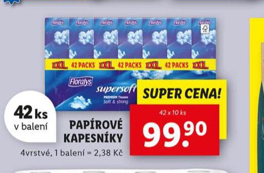 FLORALYS PAPROV KAPESNKY
