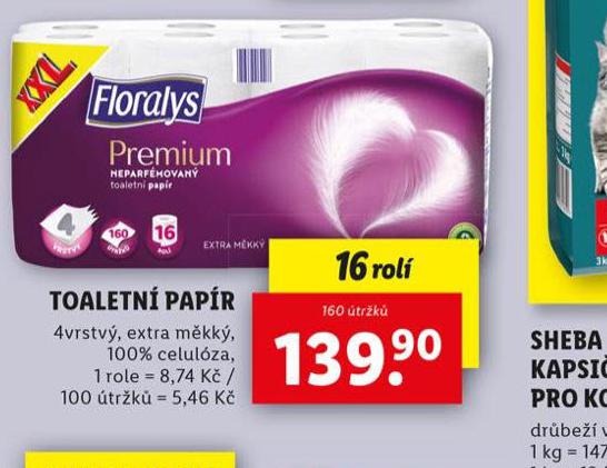 FLORALYS TOALETN PAPR