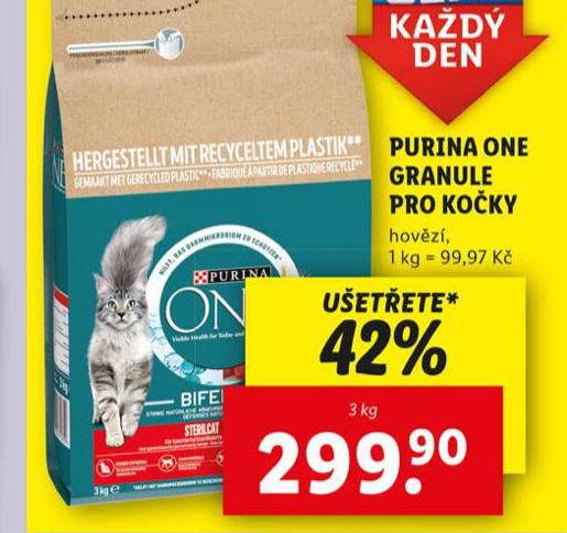 PURINA ONE GRANULE PRO KOKY