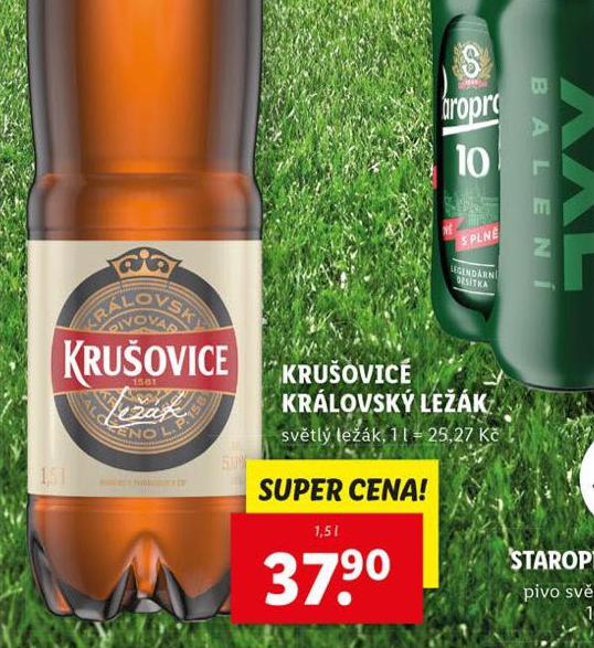 PIVO KRUOVICE 12 KRLOVSK LEK